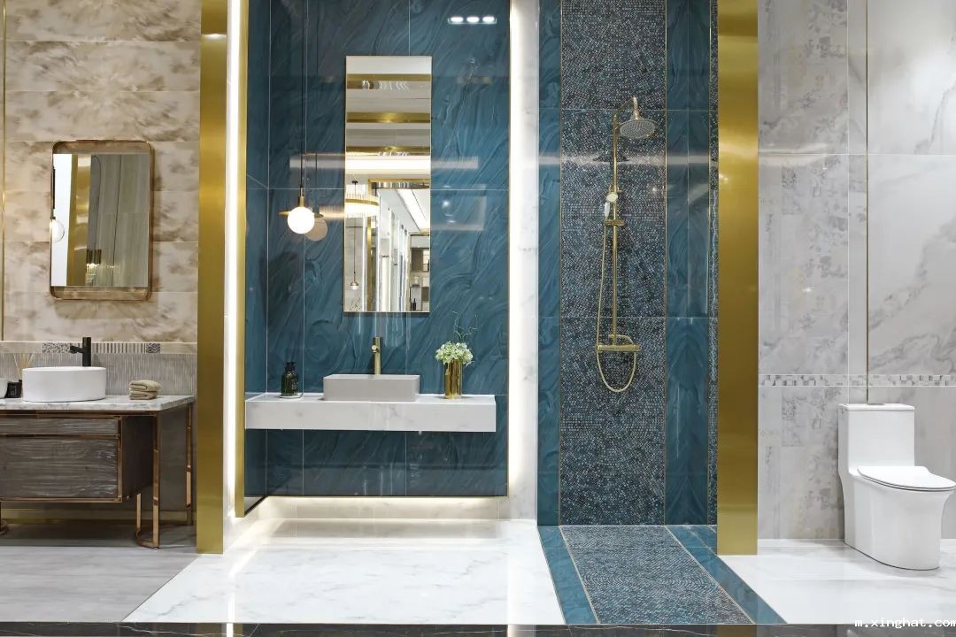 佛山陶瓷金丝玉玛瓷砖高端大气的展厅