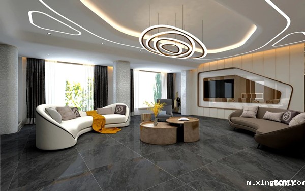 陶瓷十大品牌KMY2020客厅装修效果图