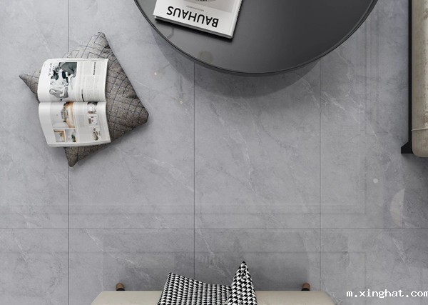 陶瓷十大品牌誉辉陶瓷高级灰客厅装修效果图