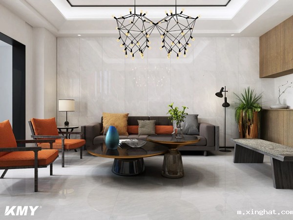 陶瓷十大品牌KMY国际轻奢瓷砖家里背景墙这样装格外出彩