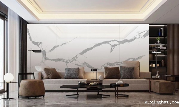 岩板客厅效果图