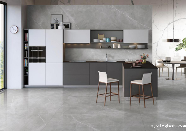 陶瓷十大品牌东鹏瓷砖900*1800mm高级灰大岩板