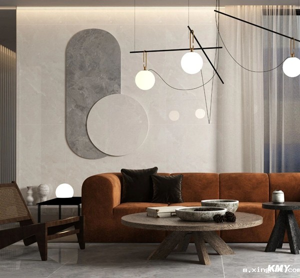 陶瓷十大品牌卡米亚陶瓷背景墙装修效果图