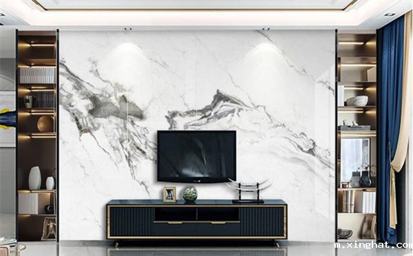 岩板背景墙装修效果图