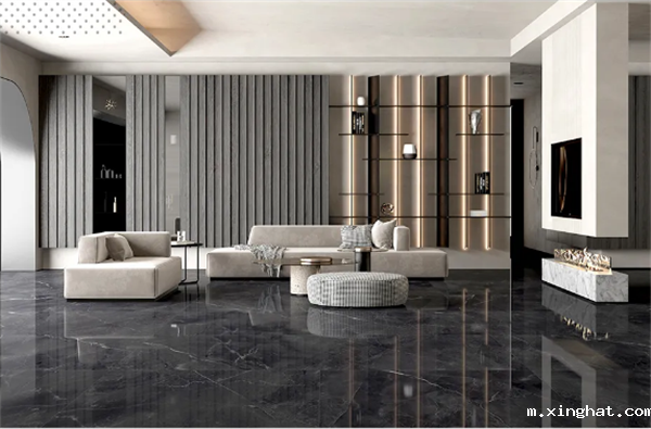 陶瓷十大品牌宏宇简奢风客厅装修效果图
