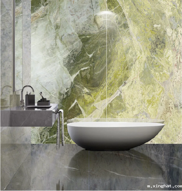 威尔斯陶瓷全屋岩板装修，岩板背景墙