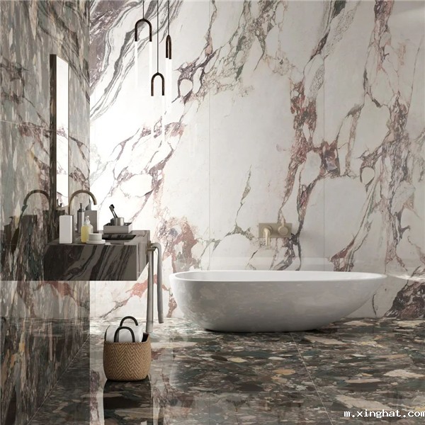 威尔斯陶瓷全屋岩板装修，岩板背景墙