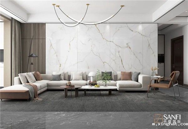 兴辉瓷砖1200*2400连纹大岩板，800*2600四连纹岩板