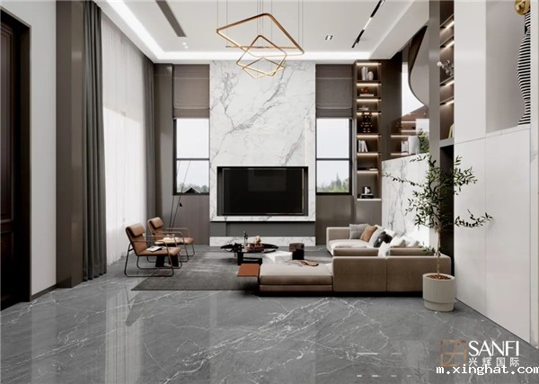 兴辉瓷砖1200*2400连纹大岩板