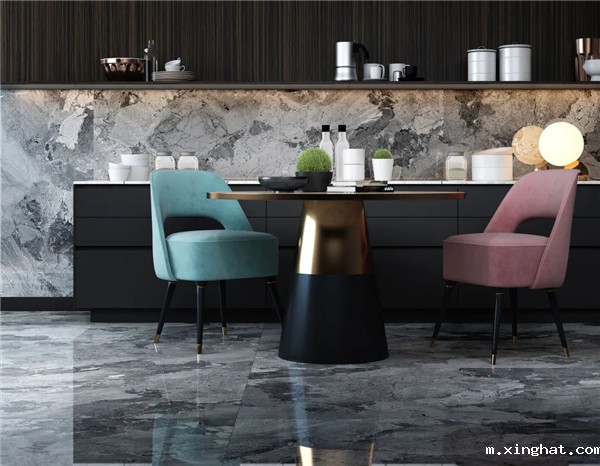 什么砖好看,上墙就知道,冠珠岩板背景墙