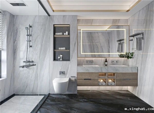 什么砖好看,上墙就知道,冠珠岩板背景墙