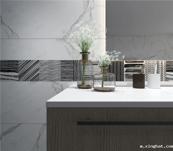 什么砖好看,上墙就知道,冠珠岩板背景墙