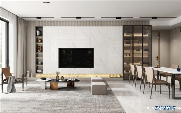 萨米特瓷砖800*2600mm岩板背景墙