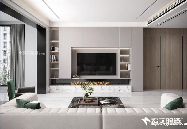 宏宇陶瓷简洁大气装修风格
