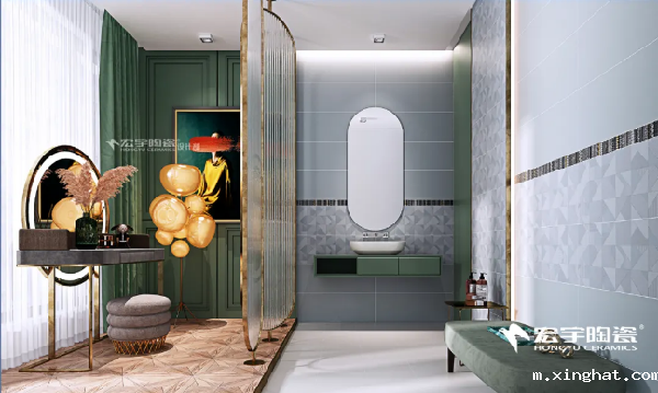 宏宇陶瓷简洁大气装修风格