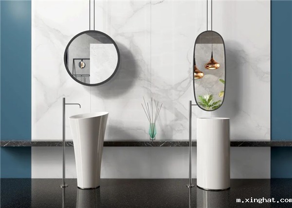 卫生间岩板背景墙效果图