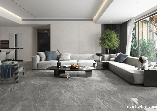 未来家居萨米特岩板700*1500mm无限连纹瓷砖