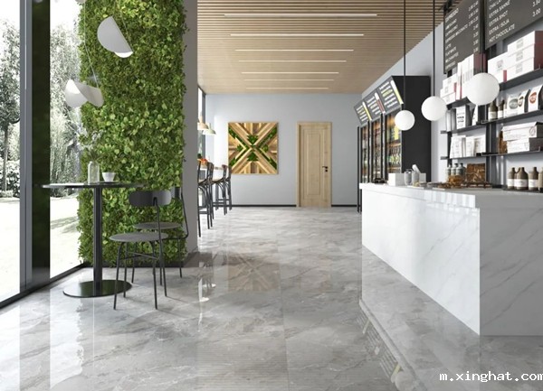 未来家居萨米特岩板700*1500mm无限连纹瓷砖