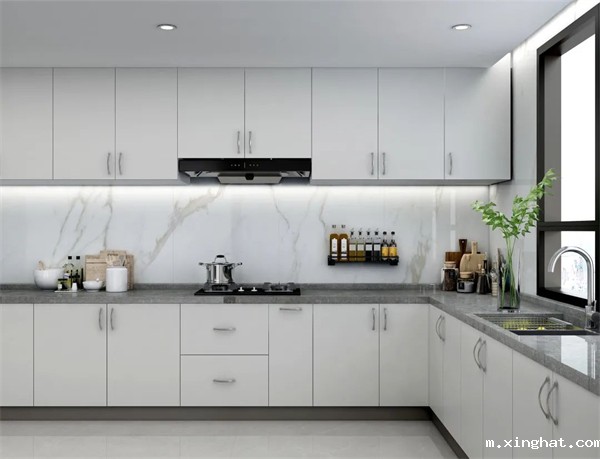 陶瓷十大品牌，马可波罗厨房设计案例效果图