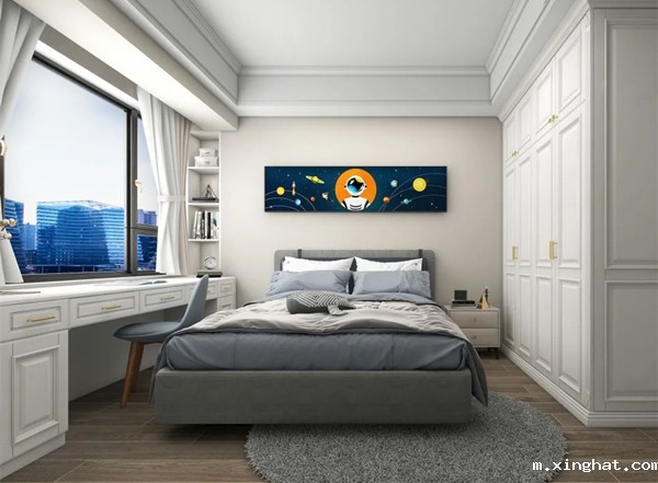 陶瓷十大品牌马可波罗144m²现代美式风装修效果图