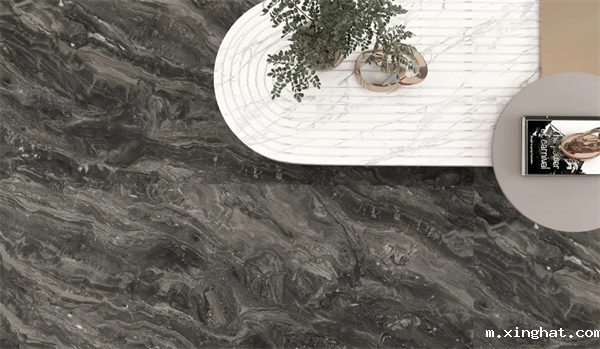 马可波罗岩板家居中国红与白色完美搭配