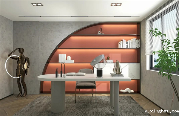 马可波罗岩板家居中国红与白色完美搭配