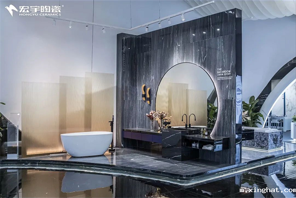 宏宇陶瓷星钻系列II,随意连纹无限延伸