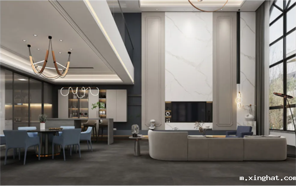 KMY国际轻奢瓷砖新品1200*2700mm岩板雕刻时光