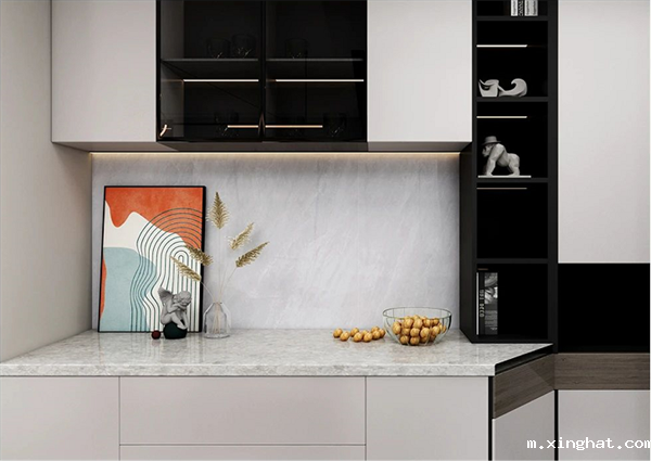 陶瓷十大品牌KMY国际轻奢瓷砖流行的厨房装修风格