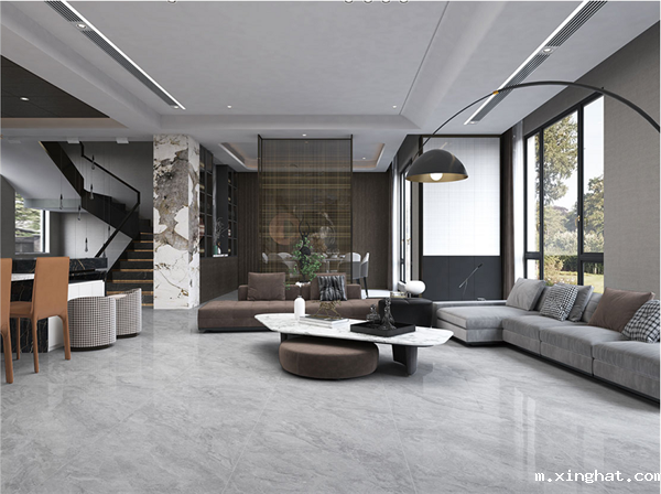 KMY国际轻奢瓷砖750x1500mm普拉灰