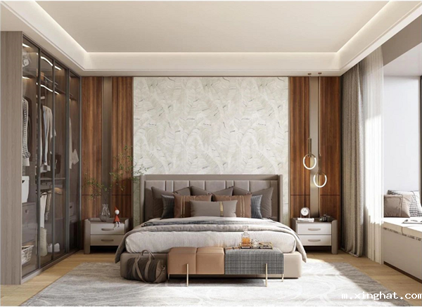 以自然之美诠释诗意栖居,东鹏清风竹影系列岩板背景墙