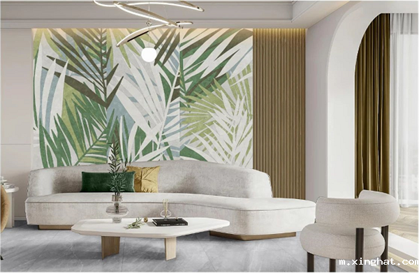 以自然之美诠释诗意栖居,东鹏清风竹影系列岩板背景墙