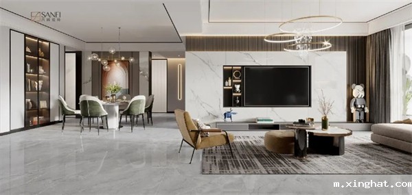 简美系列岩板新品,兴辉国际900*1800mm岩板独爱简单之美