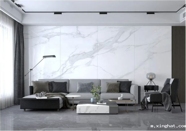 KMY岩板系列鱼肚白1200*2700岩板