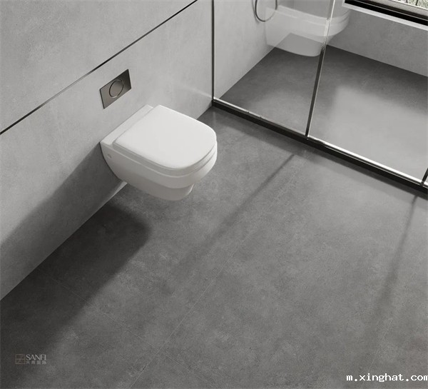 兴辉国际900x1800意式水泥中灰岩板