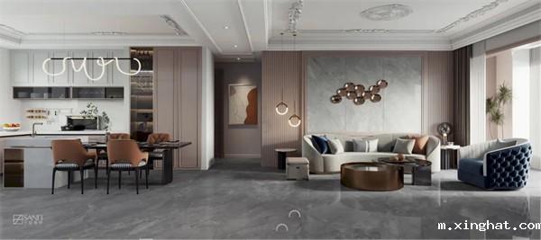 兴辉国际简美系列布雷拉900*1800岩板