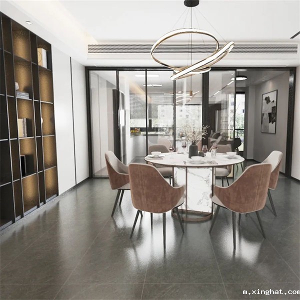 陶瓷十大品牌新润成“STAR·现代星光石”灰的地带