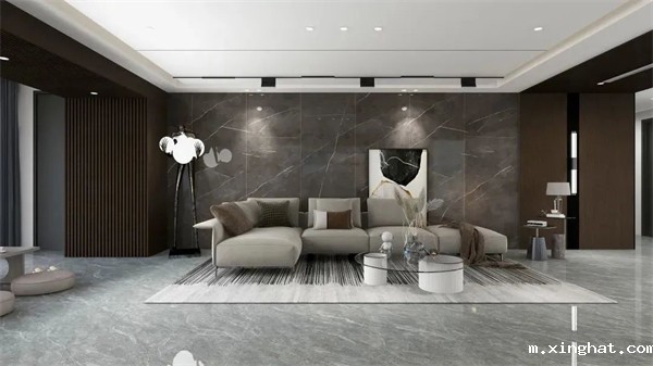 高级灰，新南悦陶瓷演绎出时尚高端的品质家居!