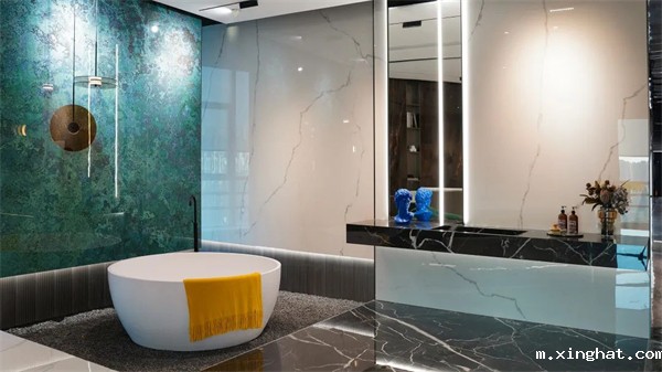 陶瓷十大品牌冠军磁砖2000+㎡岩板工程展厅个性上线