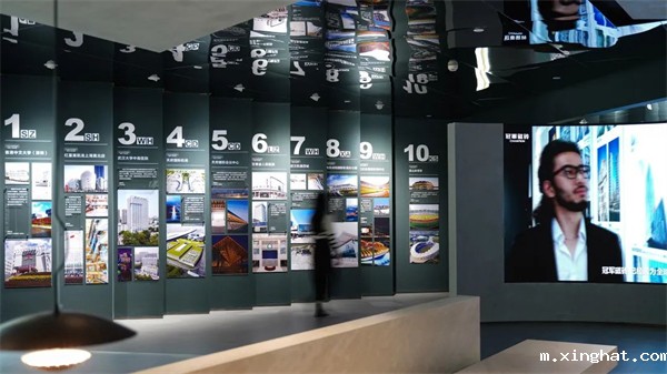 冠军磁砖2000+㎡岩板工程展厅个性上线