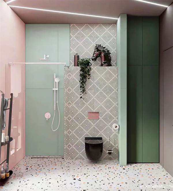 瓷砖十大品牌威尔斯750*1500松石绿