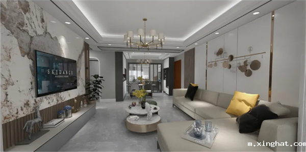 陶瓷十大品牌KMY国际轻奢瓷砖138平方米家居装修